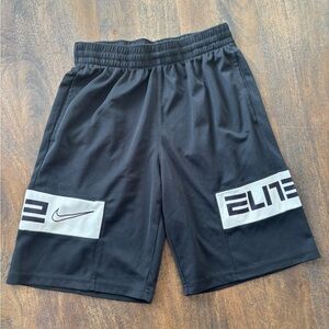 Nike Elite Black Shorts - Boys size large - excellent condition